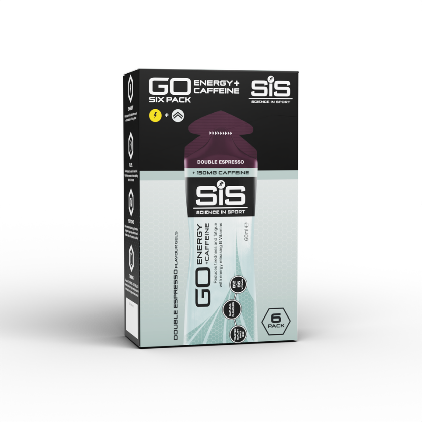GO ISOTONIC ENERGY + CAFFEINE GELS