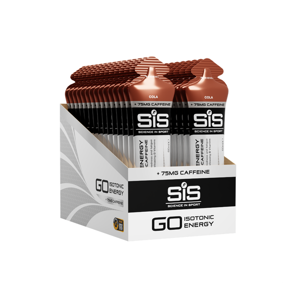 GO ISOTONIC ENERGY + CAFFEINE GELS